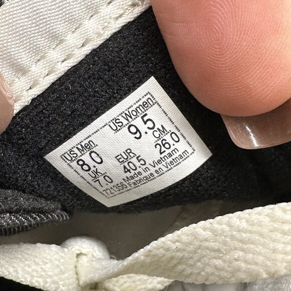 Vans Tapered Sk8-Hi Women's size 9.5 Dark Grey Denim Stacked Shoes - Picture 8 of 8